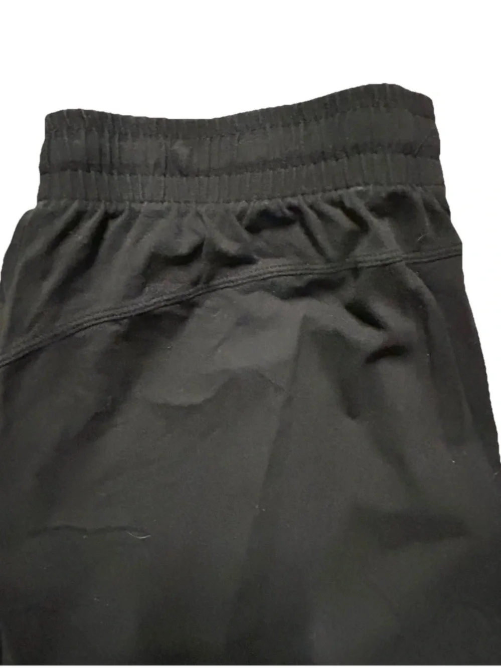 Men’s Baleaf Black Sweatpants Size Large Elastic Tie Waist - Picture 2 of 4